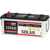 LANGZEIT Batterien Langzeit Solarbatterie 220Ah 12V