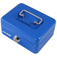 HMF 102122-05 Kinder Spardose, Geldkassette abschließbar mit Schlitz, 12,5