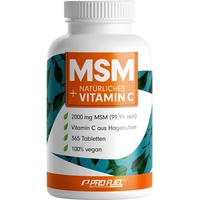 ProFuel MSM + natürliches Vitamin C 365 St