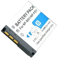 AccuCell Akku passend für Sony Cybershot DSC-T75, 750mAh