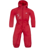Trespass Baby Dripdrop Regenanzug, Signalrot, 6-12 Monate