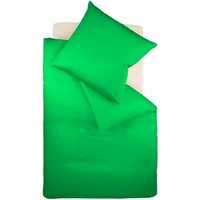 FLEURESSE Bettwäsche Colours, 100% Baumwolle, 2 teilig, Uni-Mako-Satin, superweich,
