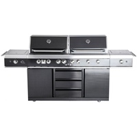 All'Grill Top-Line Außenküche Extrem Light Black
