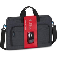 RivaCase® Rivacase 8058 Laptop Tasche 17.3 schwarz + kabellose
