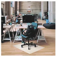 FLOORTEX Bodenschutzmatte »Revolutionmat« 117x73 cm, rechteckig, für Hartboden weiß,