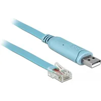 DeLock USB-Adapter USB 1.1, USB 2.0 USB-A Stecker, RJ45