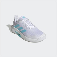 Adidas CourtJam Control Tennisschuh Cloud White / Bliss Blue