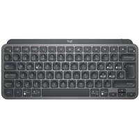 Logitech MX Keys Mini Graphite, schwarz, LEDs weiß, Logi