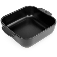 Peugeot quadratische Auflaufform APPOLIA 21 cm satinschwarz