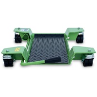 Baumarktplus Rangierhilfe für Motorrad mit Ständer grün 54x19 cm
