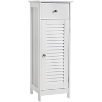 VASAGLE Badschrank BBC43WT weiß 32,0 x 30,0 x 87,0
