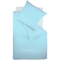 FLEURESSE Bettwäsche Colours, 100% Baumwolle, 2 teilig, Uni-Mako-Satin, superweich,