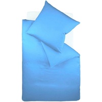 FLEURESSE Bettwäsche Colours, 100% Baumwolle, 3 teilig, Uni-Mako-Satin, superweich,