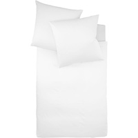 FLEURESSE Bettwäsche Colours, 100% Baumwolle, 3 teilig, Uni-Mako-Satin, superweich,