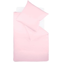 FLEURESSE Bettwäsche Colours, 100% Baumwolle, 3 teilig, Uni-Mako-Satin, superweich,