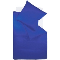 FLEURESSE Bettwäsche Colours, 100% Baumwolle, 2 teilig, Uni-Mako-Satin, superweich,