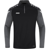 Jako Performance Ziptop Herren schwarz/anthra light 3XL