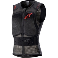Alpinestars Nucleon Flex Pro Protektorenweste Level-2 - Grau/Rot/Schwarz /