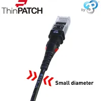 Patchsee Patchkabel ThinPatch Cat. 6A ISO/IEC, U/UTP, 10 G,