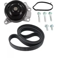 SKF Wasserpumpe + Keilrippenriemensatz VKMC 33817 für Aygo TOYOTA