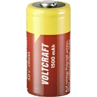 VOLTCRAFT CR123A Fotobatterie CR-123A Lithium 1500 mAh 3 V