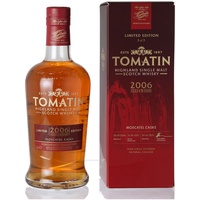 Tomatin Whisky 15 Years Old Moscatel Cask Limited Edition