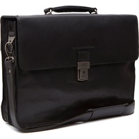 The Chesterfield Brand Aktentasche Leder 41 cm Laptopfach schwarz