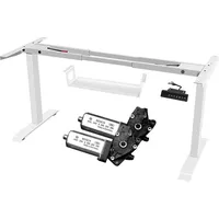 FANZTOOL Schreibtisch-Gestell elektrisch, 2x Bosch Motoren, höhenverstellbar, Memory, USB,