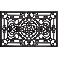 HANSE HOME Fußmatte HANSE HOME "Pineapple, Türmatte", schwarz, B:45cm