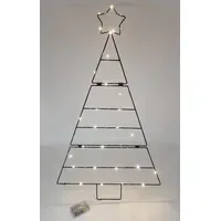 Spetebo Metall Weihnachtsbaum 83 cm Schwarz