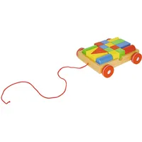 GoKi Ziehwagen mit 18 Bausteinen (58558)