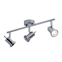 ETC Shop etc-shop Deckenleuchte 3 Flammig LED Deckenlampe Lichtschiene