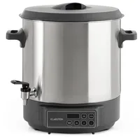 Klarstein Lady Marmalade Einkochautomat 27 l Edelstahl