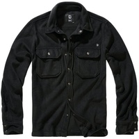 Brandit Textil Brandit Fleece Shirt Jeff schwarz, Größe 4XL