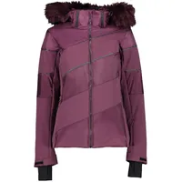 CMP Woman Jacket Zip Hood prugna (H910) 40