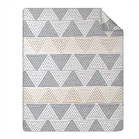 Sei Design Plaid Kuscheldecke flauschig 150x200 cm, Tagesdecke -