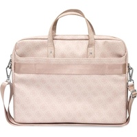 GUESS Torba GUCB15P4TP 16" różowy/ pink Saffiano 4G Triangle