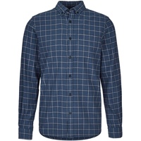 Fjällräven Övik Flannel, indigo-blue - flint-grey, XL