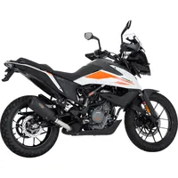 Shark exhaust DSX-10 Edelstahl beschichtet schwarz-matt, schwarz