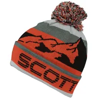 Scott Beanie Team 40 magma red/grey green (7375)