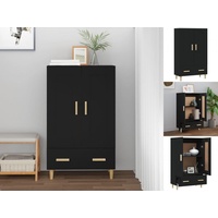 VidaXL Highboard 70 x 115 x 31 cm schwarz