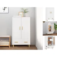 VidaXL Highboard Weiß 70x31x115 cm Holzwerkstoff