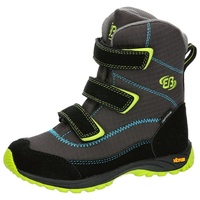 Brütting Arendal V Schneestiefel, Grau Schwarz, Lemon,