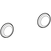 Geberit Abdeckkappen für Urinal mit Deckel, 596403000