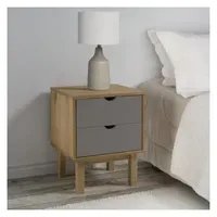 VidaXL Nachtschrank OTTA 45 x 39 x 57 cm