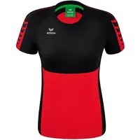 Erima Six Wings T-Shirt rot/schwarz, 38