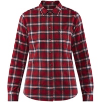 Fjällräven Övik Flannel Shirt W, Deep Red, M,