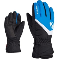 Ziener Kinder LORIKO Ski-Handschuhe/Wintersport | wasserdicht atmungsaktiv, persian blue,