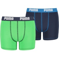 Puma Basic Boxer Boxershorts Jungen Kinder Unterhose Unterwäsche, Farbe:686