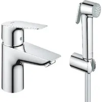 Grohe Start Edge - Einhand-Waschtischarmatur (wassersparend, langlebige Oberfläche, 1/2"),